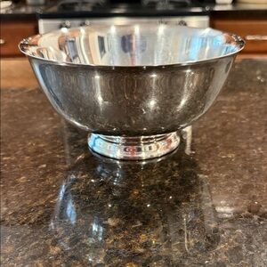 Reed & Barton Silver Paul Revere Serveware Bowl